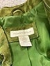 Charter Club 100% Leather Green Leather Jacket Size 4 - photo 6