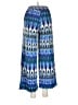 Intriguing Threads Print Blue Casual Pants Size M - photo 2