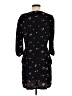 AVA 100% Polyester Floral Black Casual Dress Size M - photo 2