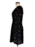 AVA 100% Polyester Floral Black Casual Dress Size M - photo 5