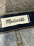 Madewell Chevron-herringbone Blue Jeans Size 31 waist - photo 7