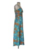 Unbranded Paisley Blue Cocktail Dress Size XS - photo 4