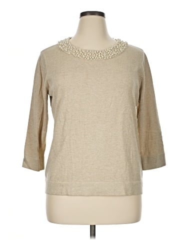 Karl Lagerfeld Paris 3/4 Sleeve T-Shirt (view 1)