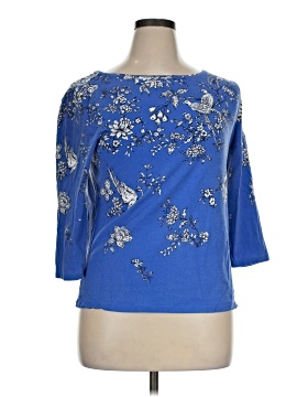 Talbots 3/4 Sleeve T-Shirt (view 1)
