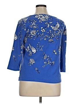 Talbots 3/4 Sleeve T-Shirt (view 2)