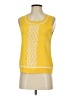 St. John Collection Yellow Sleeveless Top Size S - photo 1