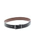 Perry Ellis Black Leather Belt Size S - photo 1