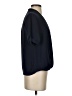 Topshop 100% Polyester Black Short Sleeve Blouse Size 2 - photo 4