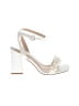 Lulus White Sandals Size 6 - photo 1