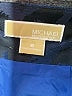 MICHAEL Michael Kors 100% Polyester Graphic Blue Formal Skirt Size 6 - photo 4