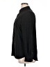 Anne Klein 100% Polyester Solid Black Long Sleeve Blouse Size 14 - photo 5