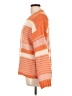 Polagram Stripes Orange Pullover Sweater Size L - photo 5
