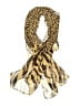 Unbranded Animal Print Brown Scarf One size - photo 1