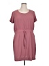 32 Degrees 100% Polyester Solid Burgundy Casual Dress Size XL - photo 1