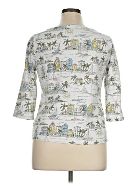 Talbots 3/4 Sleeve T-Shirt (view 2)
