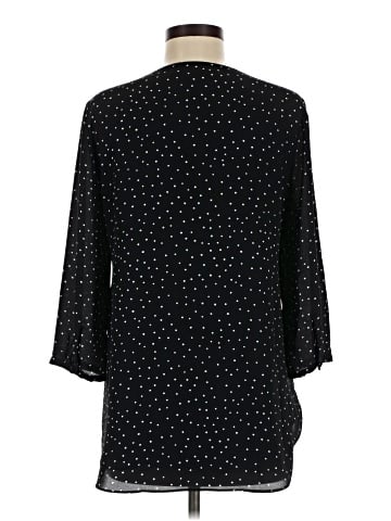 White House Black Market 3/4 Sleeve Blouse (view 2)