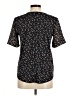 Ann Taylor 100% Polyester Black Short Sleeve Blouse Size M - photo 2