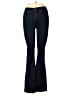 Express 100% Cotton Chevron-herringbone Blue Black Jeans Size 2 - photo 1