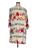 Old Navy Floral Gray Casual Dress Size XL - photo 1