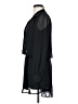 Double Zero 100% Polyester Solid Black Casual Dress Size S - photo 5
