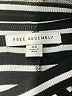 Free Assembly Stripes Black Casual Dress Size XS - photo 7