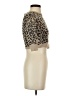 J.Crew 100% Wool Animal Print Tan Wool Cardigan Size XXS - photo 4