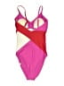 Summersalt Color Block Pink One Piece Swimsuit Size 2LT - photo 2