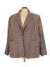 Torrid Plaid Brown Blazer Size 3X Plus (3) - photo 1