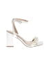 Lulus White Sandals Size 8 1/2 - photo 1