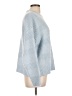 Sanctuary Solid Blue Pullover Sweater Size L - photo 4