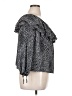 MICHAEL Michael Kors Black 3/4 Sleeve Blouse Size XL - photo 4