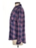 Rails 100% Rayon Plaid Purple Long Sleeve Button-Down Shirt Size M - photo 5