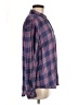 Rails 100% Rayon Plaid Purple Long Sleeve Button-Down Shirt Size M - photo 4