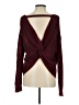 Mi ami 100% Acrylic Burgundy Pullover Sweater Size S - photo 2
