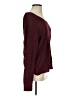 Mi ami 100% Acrylic Burgundy Pullover Sweater Size S - photo 4