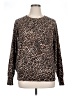 NYDJ Animal Print Brown Pullover Sweater Size 1X - photo 1