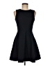 Theory Solid Black Cocktail Dress Size 6 - photo 1