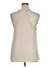 Unbranded Ivory Sleeveless Blouse Size XL - photo 2