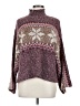 Francesca's Tweed Burgundy Pullover Sweater Size M - photo 1