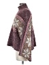 Francesca's Tweed Burgundy Pullover Sweater Size M - photo 5