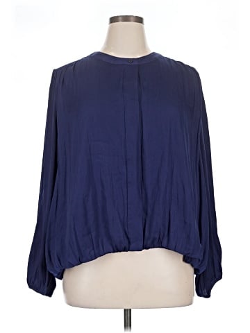 LOGO by Lori Goldstein Long Sleeve Blouse (view 1)