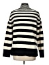 Industry Stripes Black Turtleneck Sweater Size L - photo 2