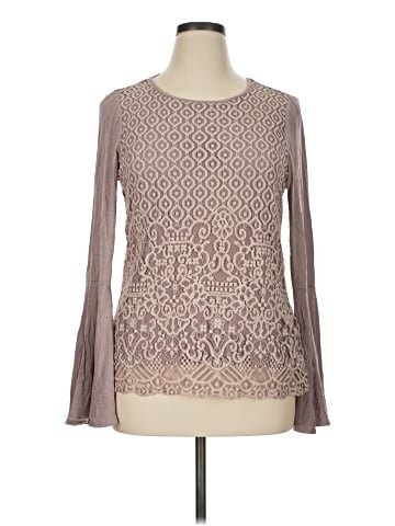 Pointelle Long Sleeve T-Shirt (view 1)