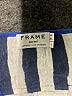 FRAME 100% Linen Blue Long Sleeve Henley Size S - photo 7