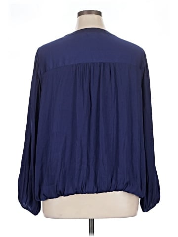 LOGO by Lori Goldstein Long Sleeve Blouse (view 2)