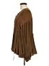 Free People 100% Polyester Brown Long Sleeve Blouse Size M - photo 5