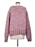 Free People Tweed Pink Pullover Sweater Size S - photo 2