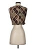 Cider Brown Sleeveless Blouse Size S - photo 2