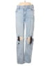American Eagle Outfitters Hearts Blue Jeans Size 000 - photo 1