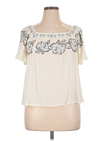 Cloud Chaser Short Sleeve Blouse (view 1)